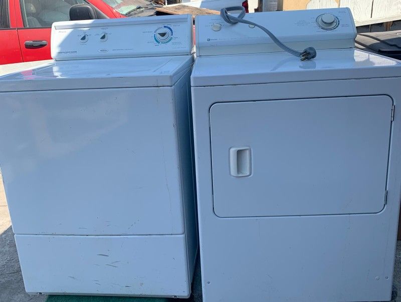 washer and electric dryer in good condition for sale