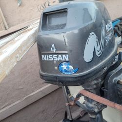 Boat With Motor And Trailer