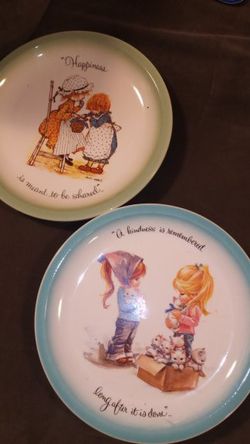 Precious moments collector plates