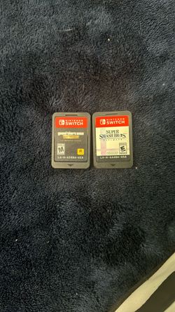 Nintendo Switch Game Cartridges Bundle x2