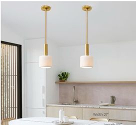 Modern ceramic pendant light - white porcelain pendant light fixture for kitchen, dining room, hallway, entryway