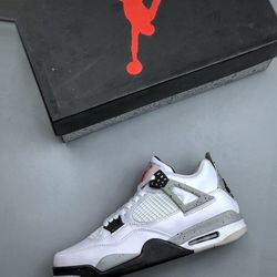 Jordan 4 White Cement 21