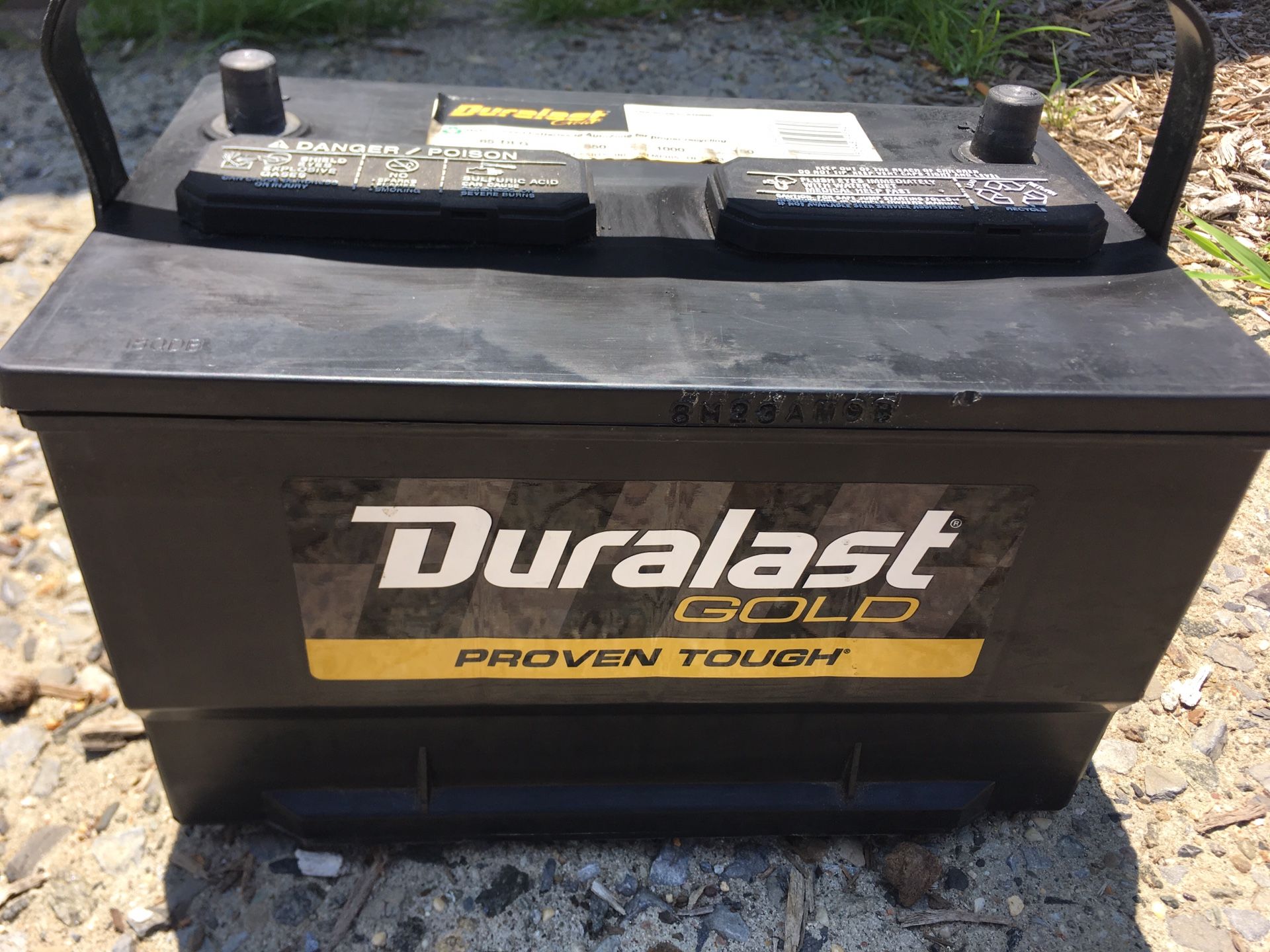 Duralast Gold Battery 65-DLG Group Size 65 850 CCA