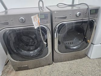 Lg Washer And Dryer Set Electric 30-day Warranty