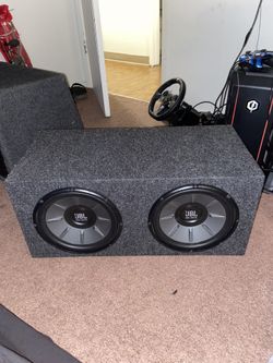 JBL 900 Watt Subs In Mint Condition.