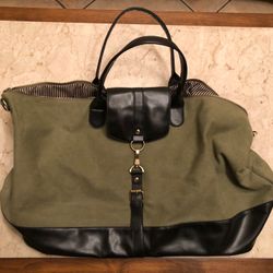 Army Green Large Travel/duffel Bag