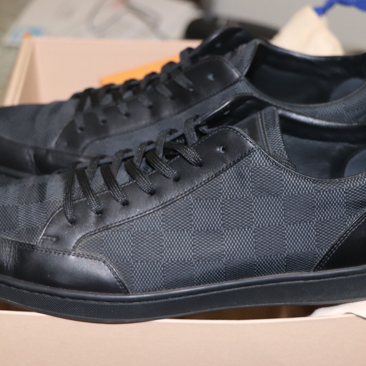 Buy Louis Vuitton Offshore Sneaker 'Black' - 1A35KC