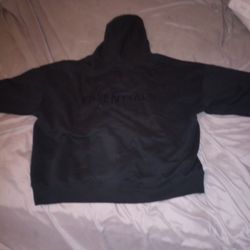 Black Essential Hoodie 