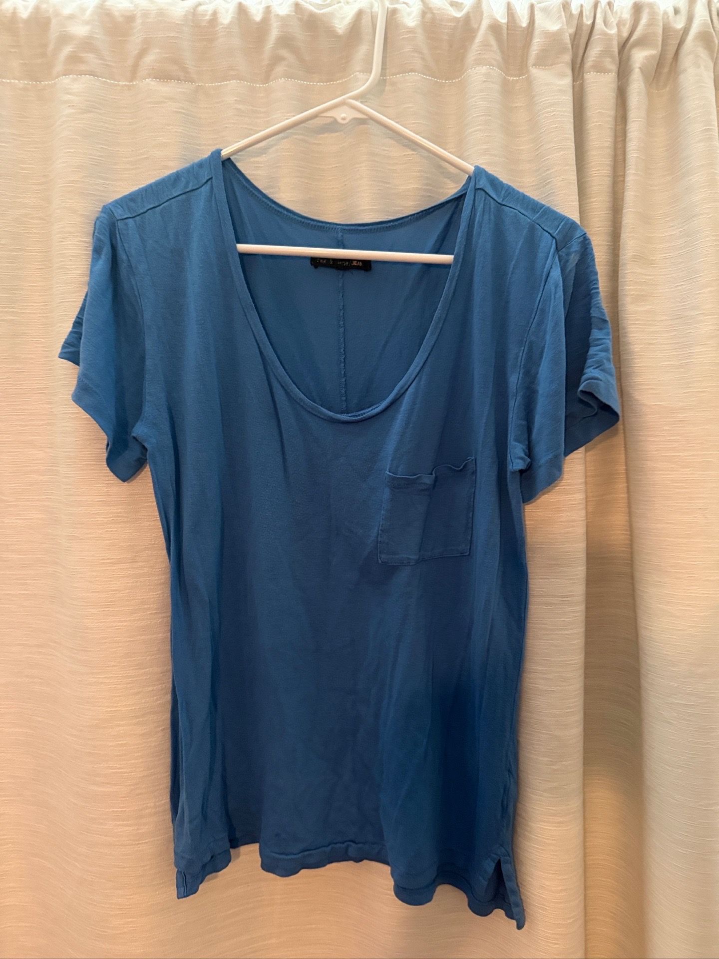 Size Medium Blue Rag n Bone Tshirt