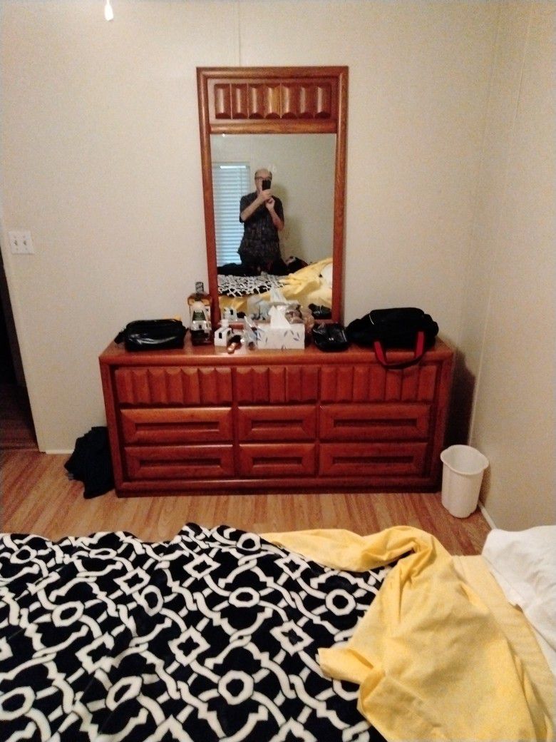 Triple Dresser With Mirror $125