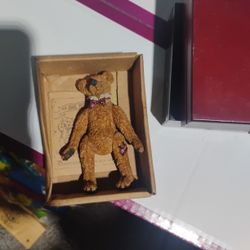 2 Vintage Shoe Box Bears