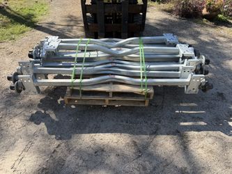 New Torsion Axles For Boat Trailers.  3750lb And 6,000lb In Stock. 