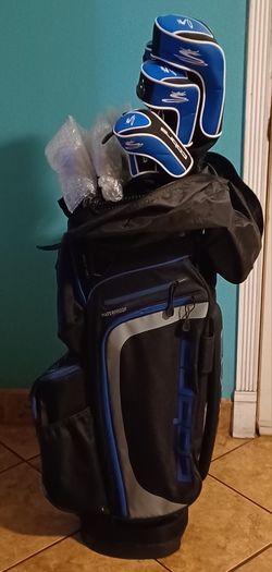 NEW Cobra XL Complete 19 Piece Golf Set w/ Bag Driver Woods Irons Putter Covers