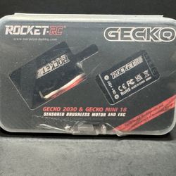Rocket RC Gecko 2030 Sensored Brushless Motor + Gecko MINI 18 ESC Set for TRX-4M