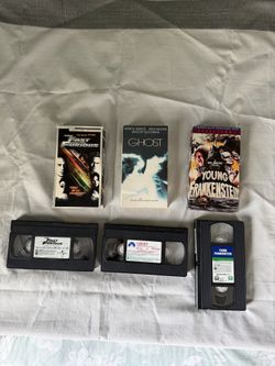 3 vhs tapes