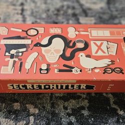 Secret H1tler Board Game Strategy and Betrayal Very Good Condition 2016