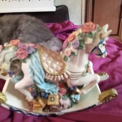  Porcelain  Musical  Rockinghorse