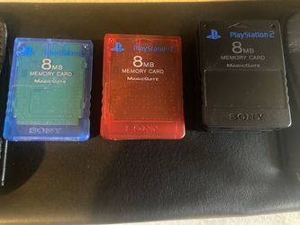 Ps2 memory cards