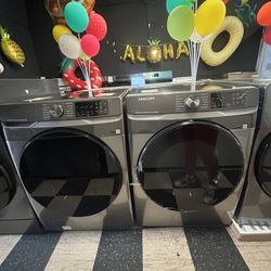 Samsung Front Load Washer And Dryer Set 🏝️