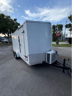 ENCLOSED TRAILER 7x14 PLUS V-NOSE