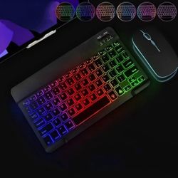 Bluetooth Keyboard and Mouse Combo for iPad 