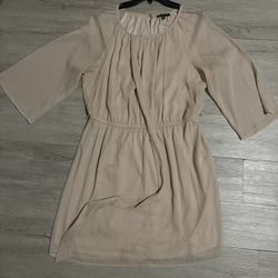 Beige Dress 
