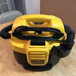 A special set of a heavy-duty, AC/DC powered,  2-gallon vacuum wet/dry. A fast charger, and an 18V battery.