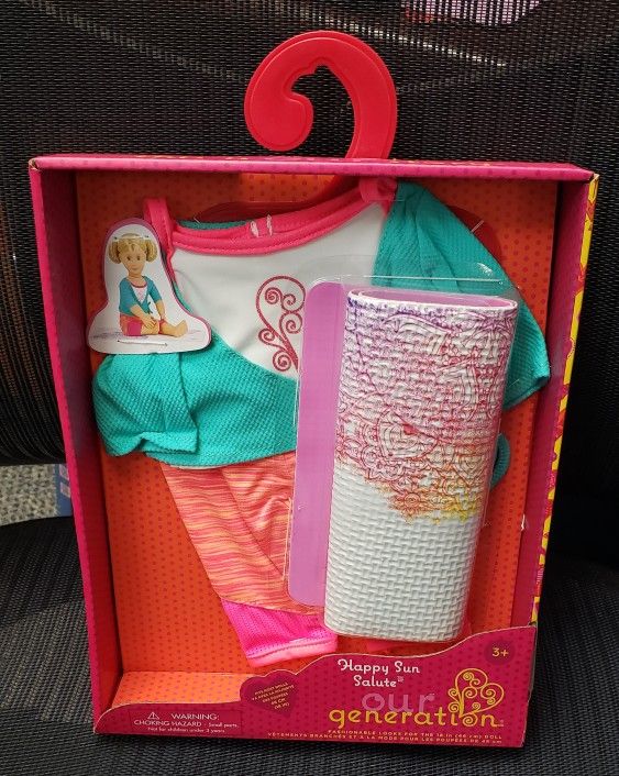 Our generation happy sun salute fashionable looks for the 18"doll