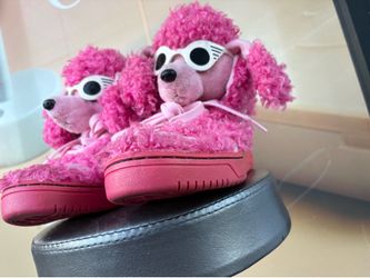 Jeremy Scott pink poodle adidas