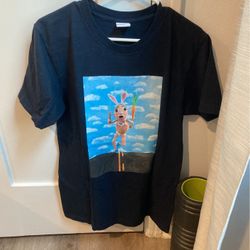 Navy Blue Supreme T Shirt Medium