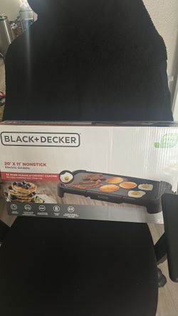 Electric griddle