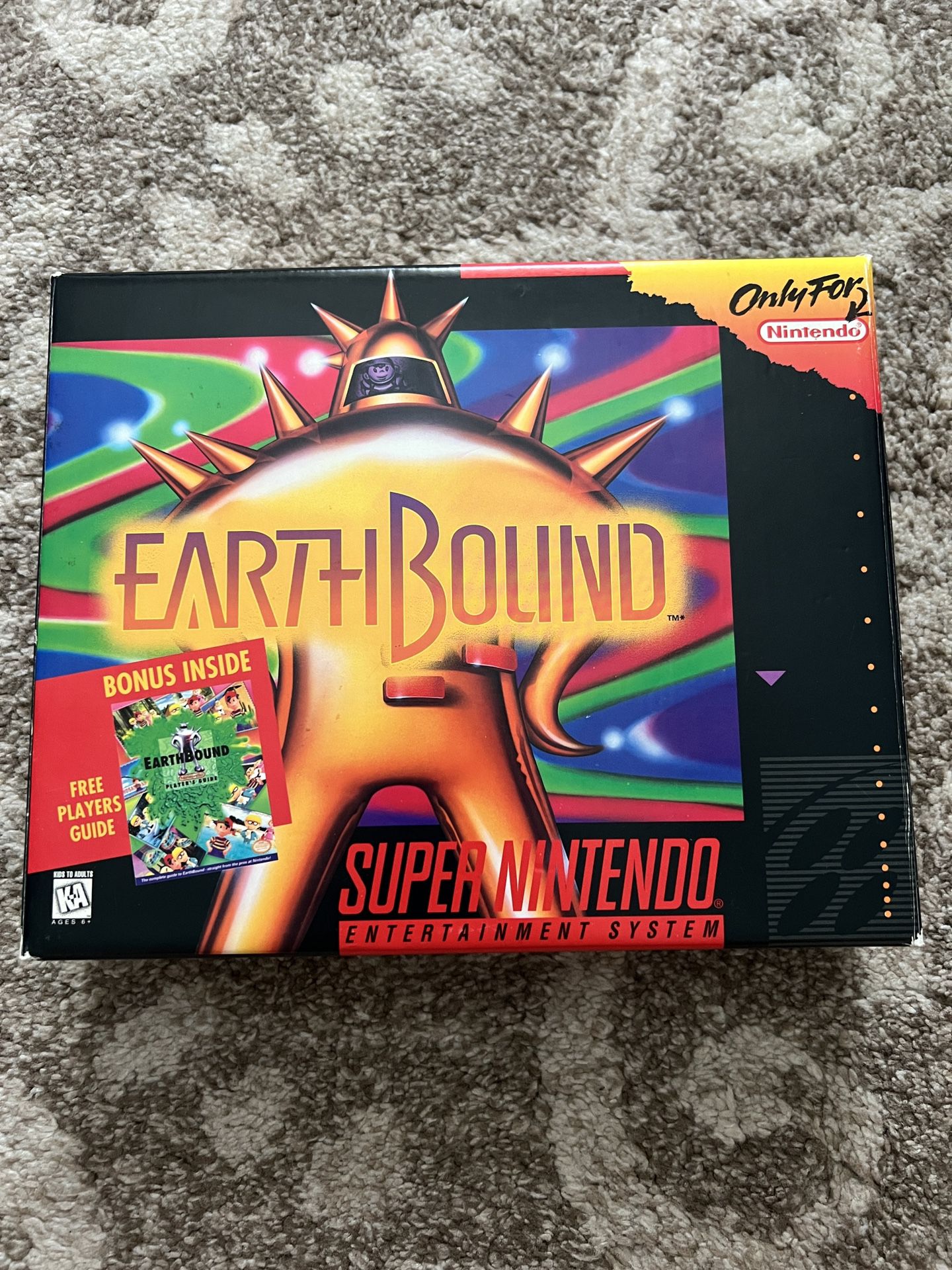 Earthbound For Super Nintendo