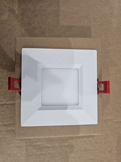 White Square LED High Hats.