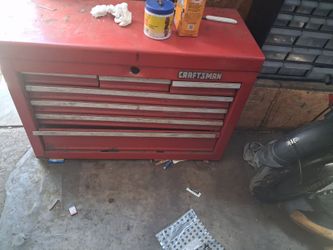 Craftsman tool box top and bottom
