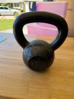 25 LB Cast Iron Kettlebell