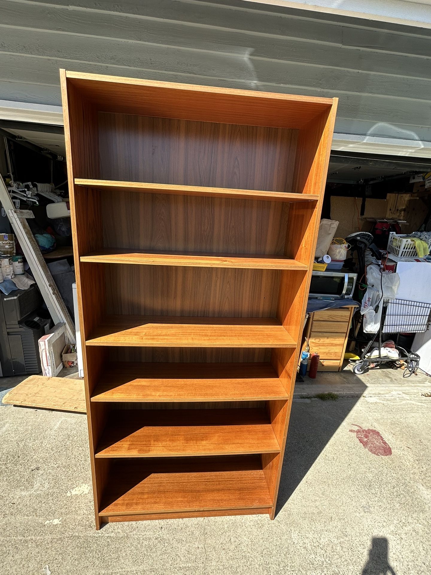 Bookshelves In Very Good Condition 76”H. 36”w. 12.5” D