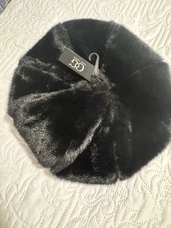 Faux Fur Beret For Women 