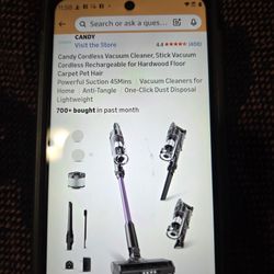 Candy Cordless Vacuum 