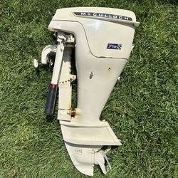 Mc Culloch Outboard Boat Motor 