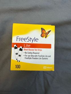 Freestyle lite test stripes