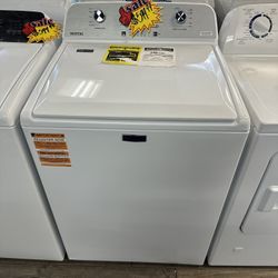 Maytag Top Load Washer With Agitator Read Description 