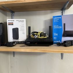 Computer Modem And Router 