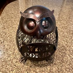 Owl Wine Cork Holder