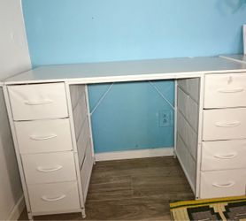 Desk with drawers