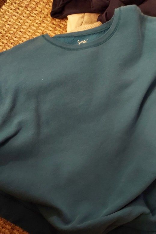 Woman's "Just MY Size" Sweatshirt, Teal 5x