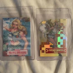 2023 Marvel Annual Dazzler Cards. Numbered