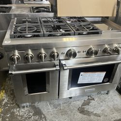 Kitchenaid 48” Dual Fuel Gas Range 2025