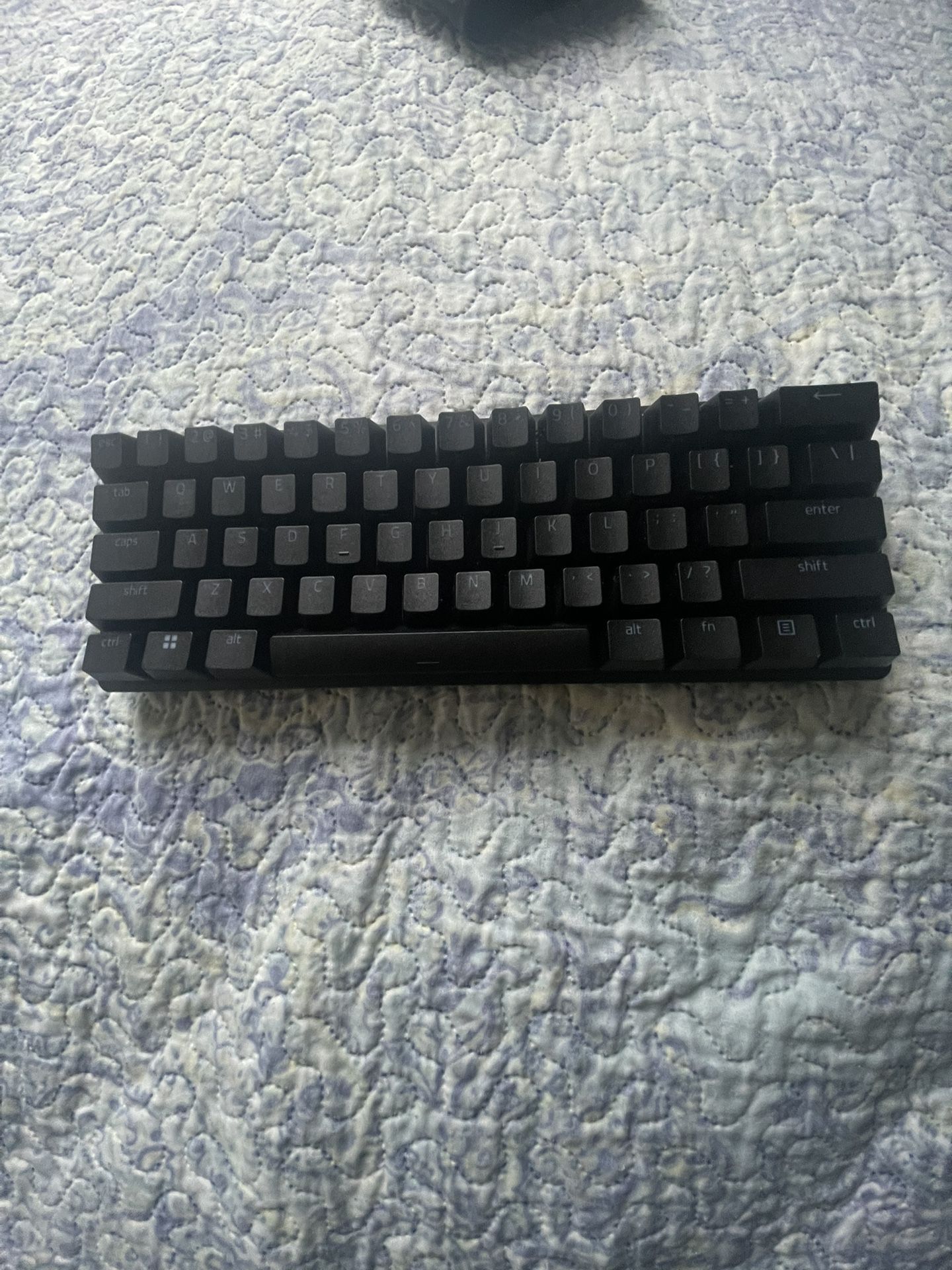 Razer - Huntsman Mini 60% Wired Optical Clicky Switch Gaming Keyboard with Chroma RGB Backlighting - Black