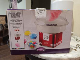 Nostalgia Hard Candy Cotton Candy Machine