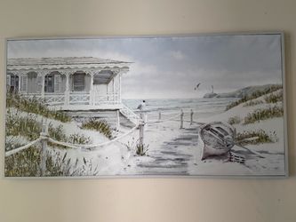 Beach painting